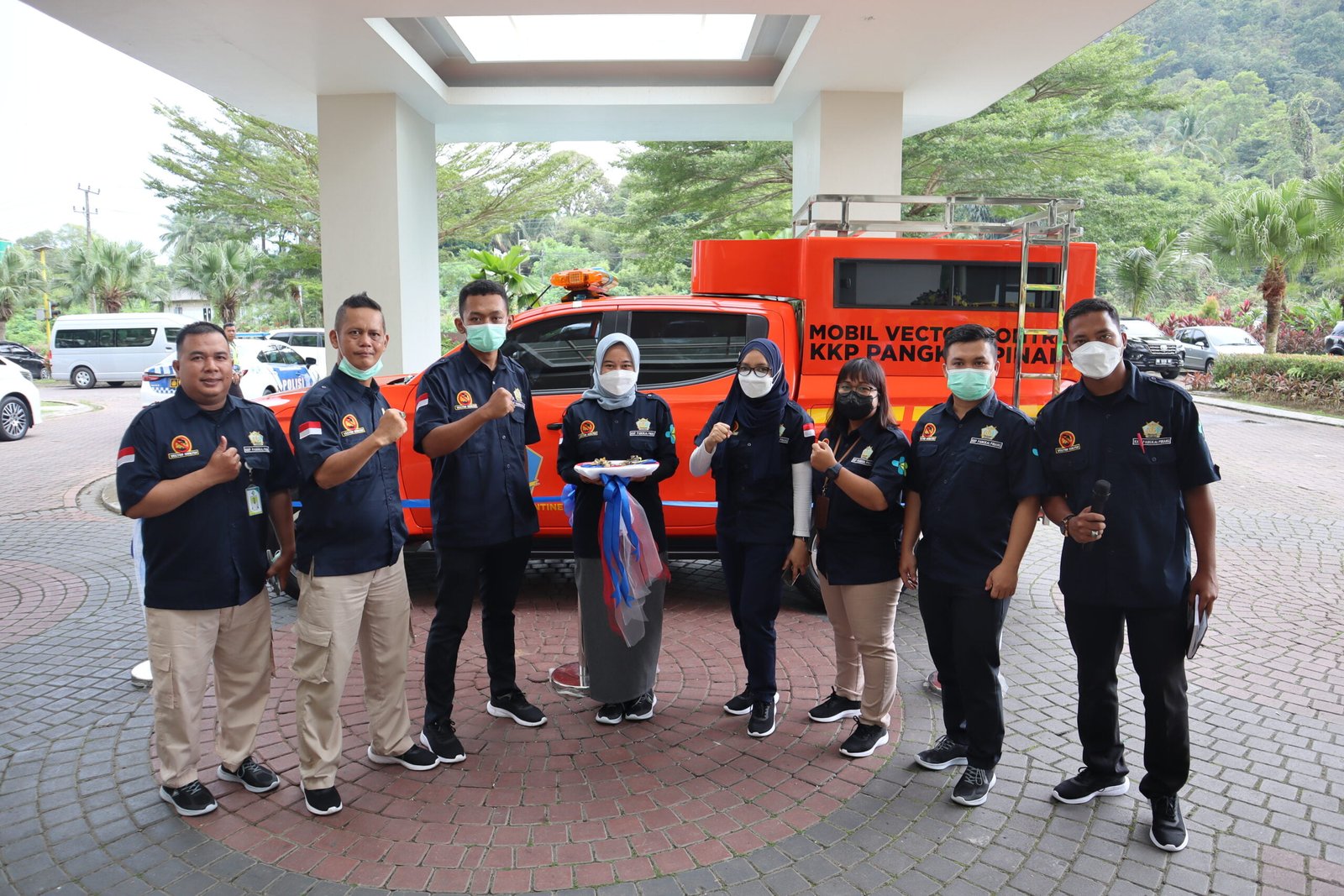 Peluncuran Mobil Vector Control KKP Pangkalpinang