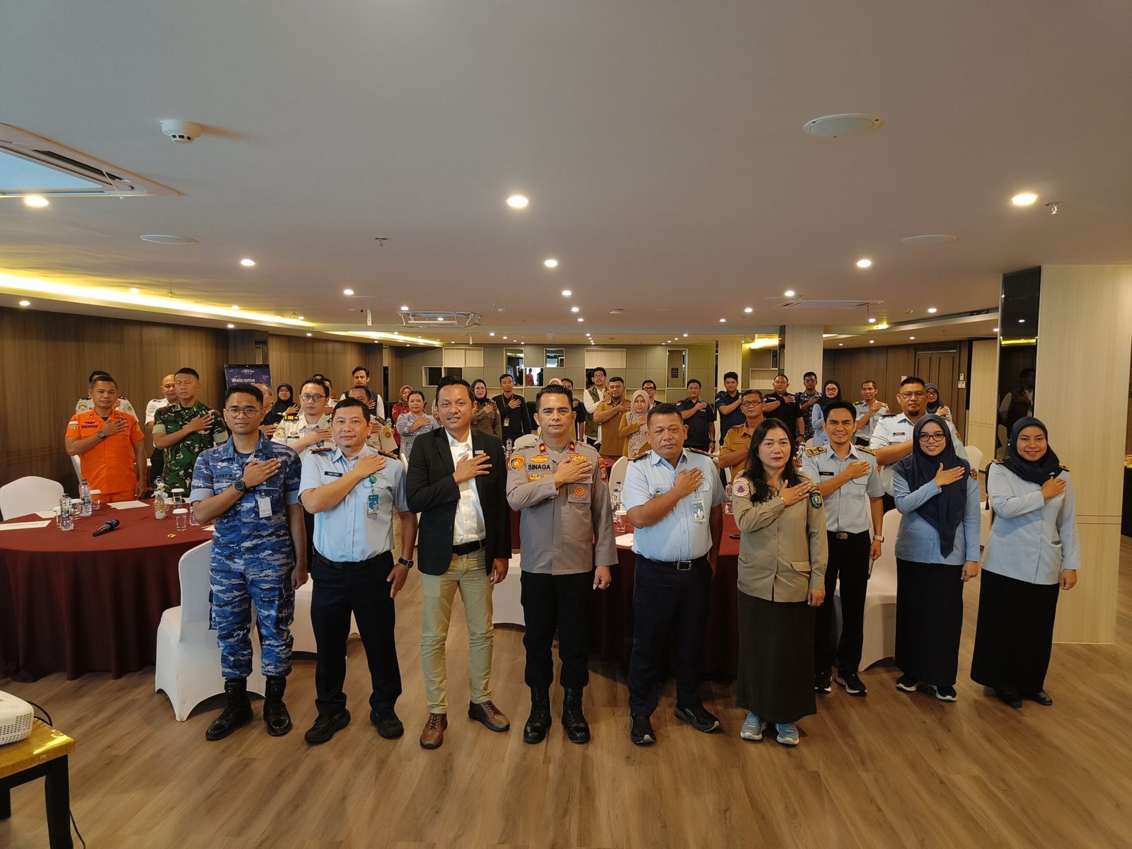 Perkuat Kesiapsiagaan Pintu Masuk, BKK Pangkalpinang Review Rencana Kontingensi KLB/Wabah di Bandara H.A.S Hanandjoeddin